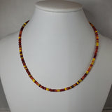 Sunset Seed Bead Necklace
