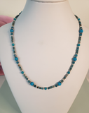 Apatite Necklace and Sterling Silver